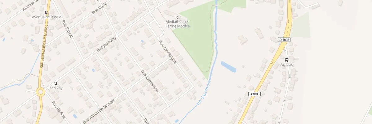 Plan du 10 Rue Montaigne à Bellerive-sur-Allier