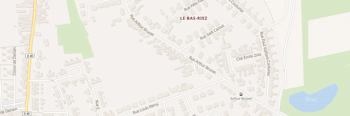 Plan du 32 Rue Arthur Brunet à Haveluy