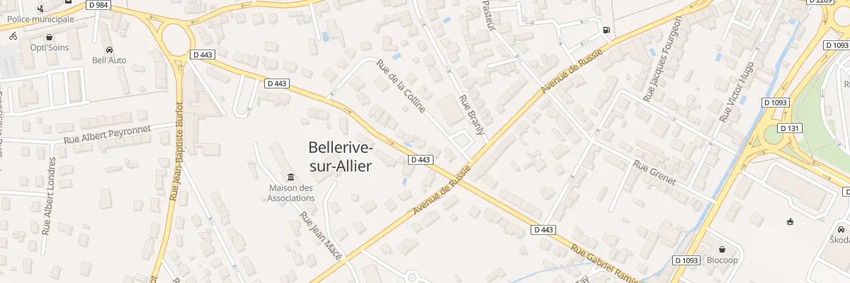 Plan du 39 Rue Gabriel Ramin à Bellerive-sur-Allier
