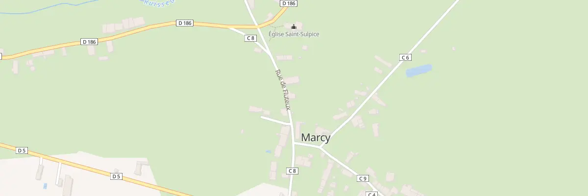 Plan du 9 Le Bourg à Marcy