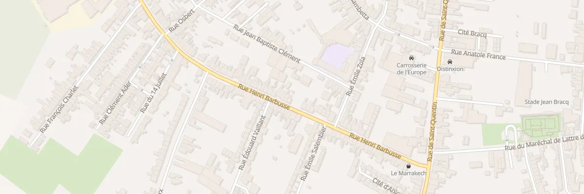 Plan du 42 Rue Henri Barbusse à Caudry