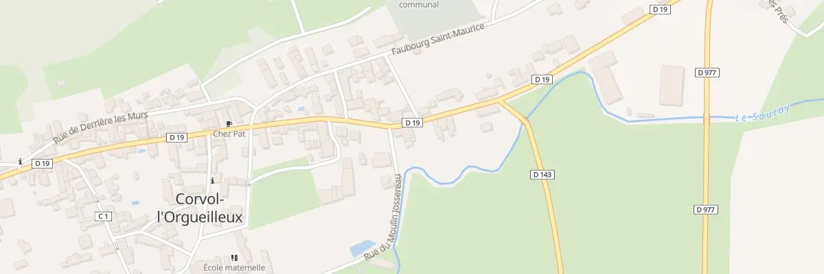 Plan du 9 Gr Grande Rue à Corvol-l’Orgueilleux