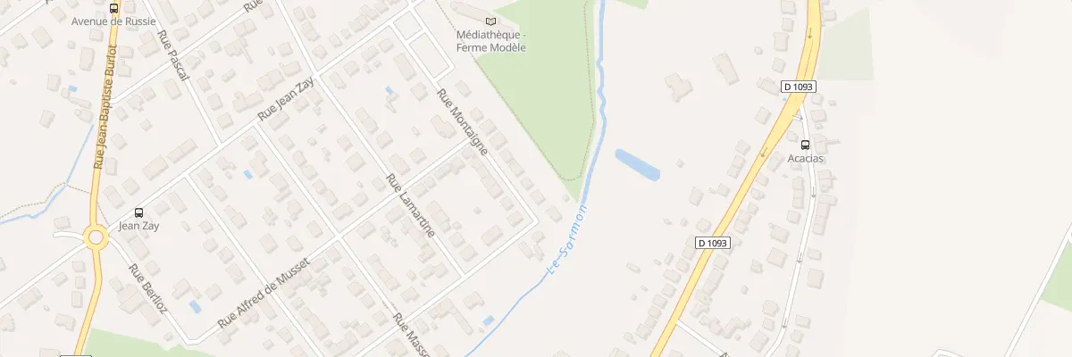 Plan du 6 Rue Montaigne à Bellerive-sur-Allier