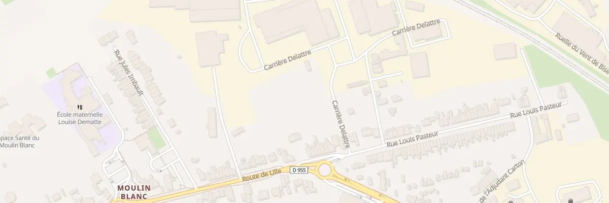 Plan du 406 Rue Louis Pasteur à Saint-Amand-les-Eaux
