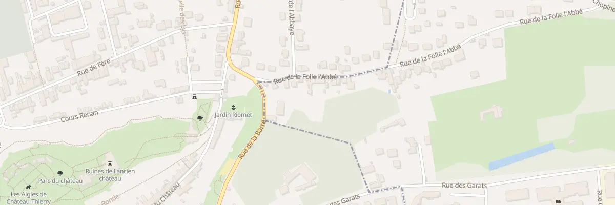 Plan du 5 Rue de la Folie l’Abbe à Brasles