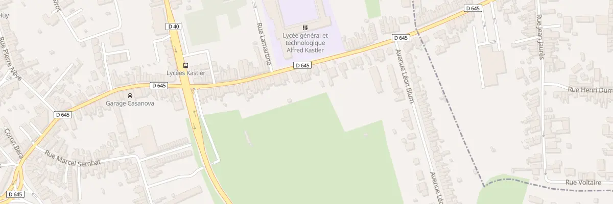 Plan du 136B Rue Paul Elie Casanova à Denain