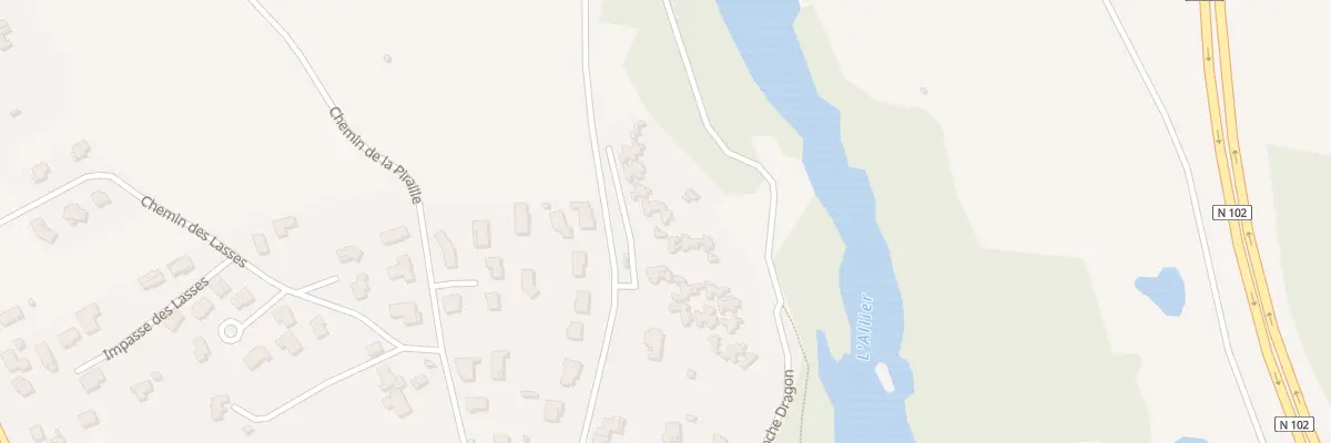Plan du 5087 Rue de Combevignouse à Vieille-Brioude