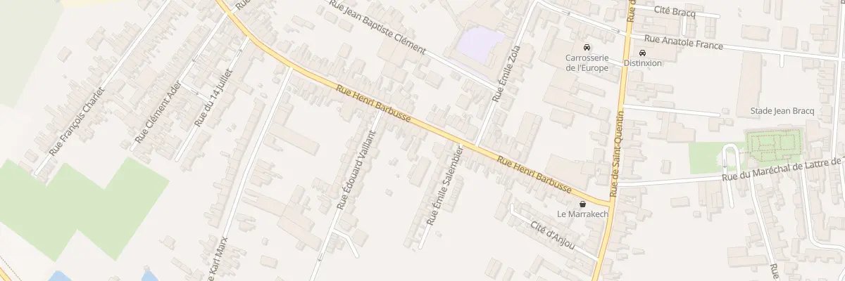 Plan du 49 Rue Henri Barbusse à Caudry