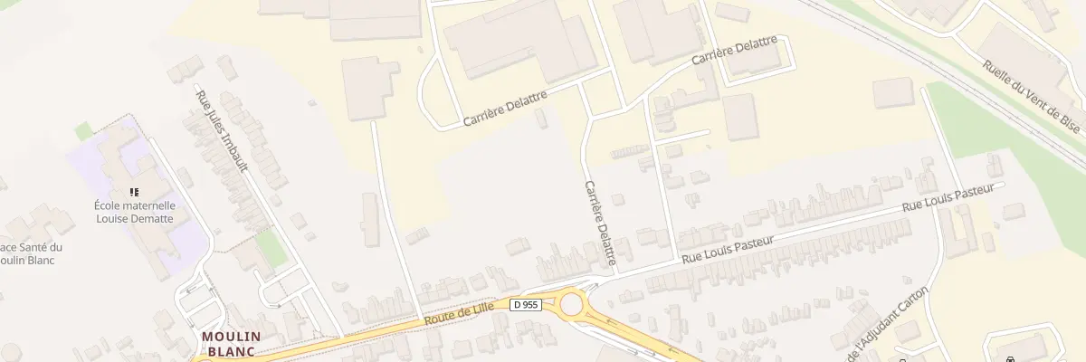 Plan du 400 Rue Louis Pasteur à Saint-Amand-les-Eaux