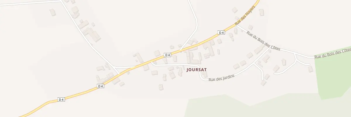 Plan du 3 Rue des Jardins à Vinzelles