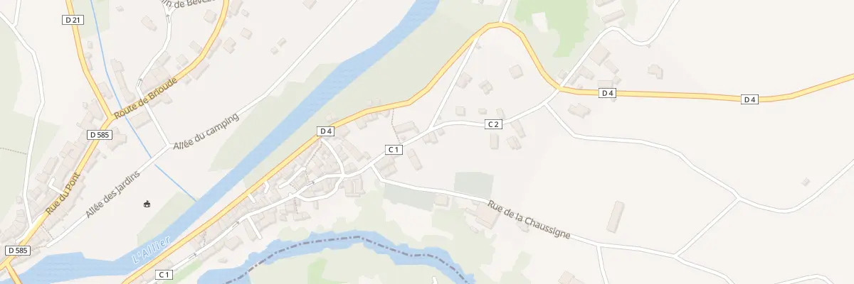 Plan du 5047 Le Bourg à Lavoûte-Chilhac
