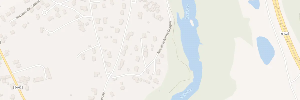 Plan du 4 Rue de la Pierre Blanche à Vieille-Brioude