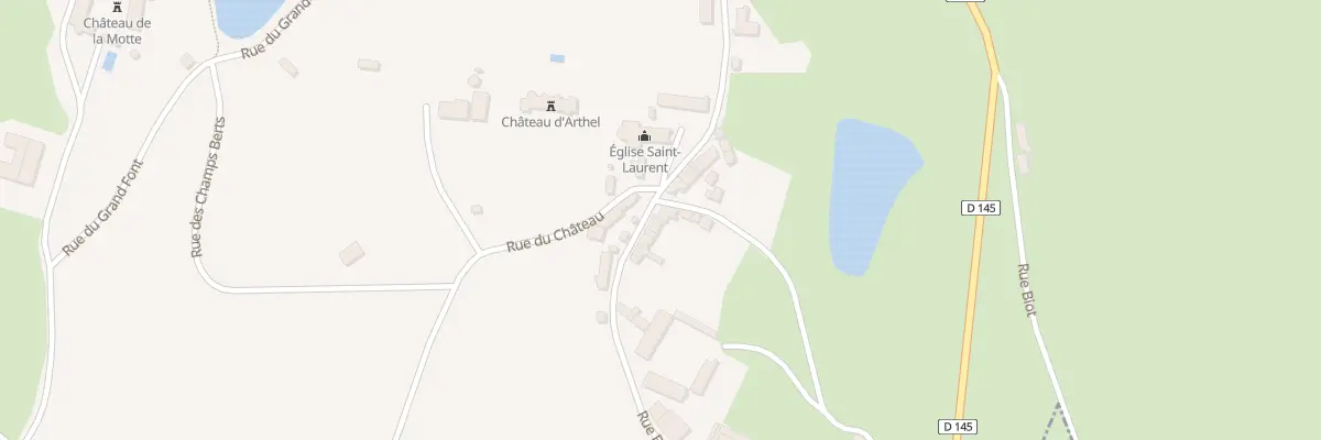Plan du 3 Rue Barnault à Arthel