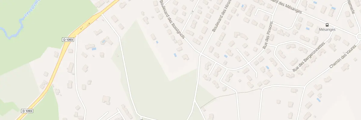 Plan du 1 Bd des Rossignols à Bellerive-sur-Allier