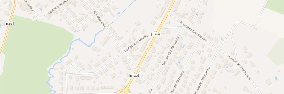 Plan du 8 Rue Alphonse Daudet à Bellerive-sur-Allier