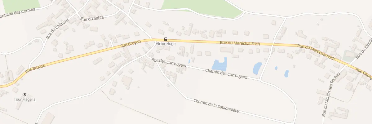 Plan du 11 Rue des Carrouyers à Bucy-le-Long