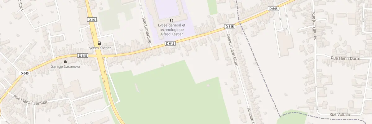 Plan du 154B Rue Paul Elie Casanova à Denain