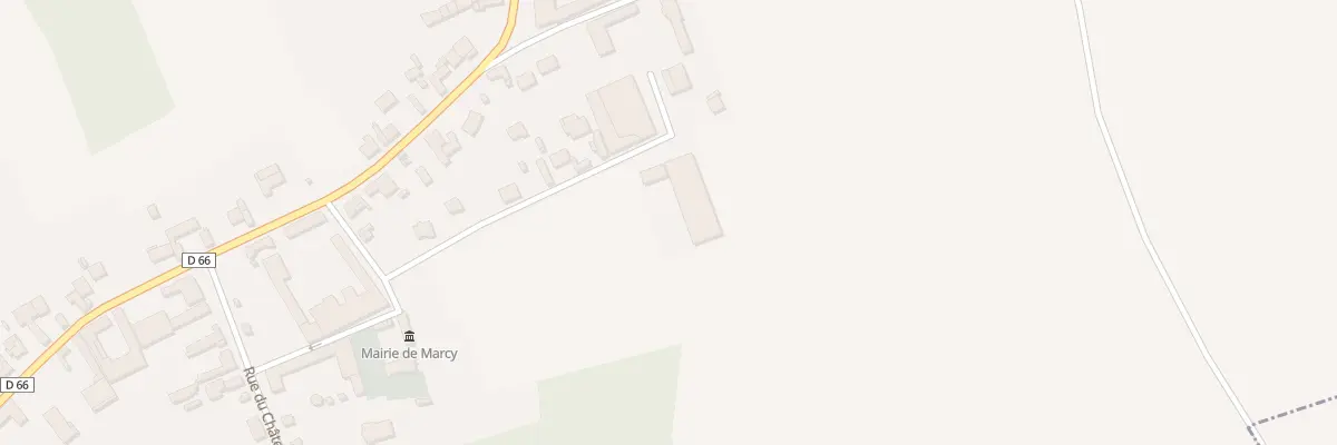 Plan du 5001 Rue de Derriere les Haies à Marcy