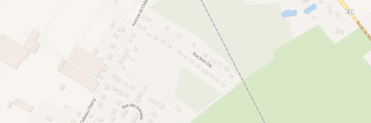 Plan du 16 Rue Jean Zay à Nogentel