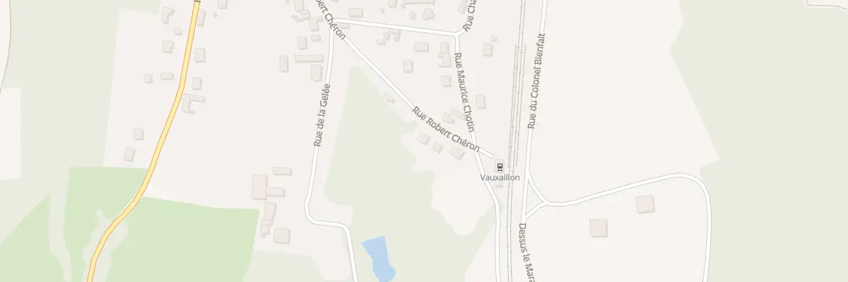 Plan du 297 Rue Robert Chéron à Vauxaillon