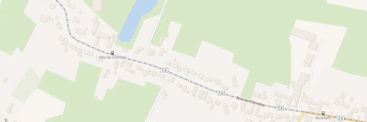Plan du 61 Rue de Chorette à Maulde