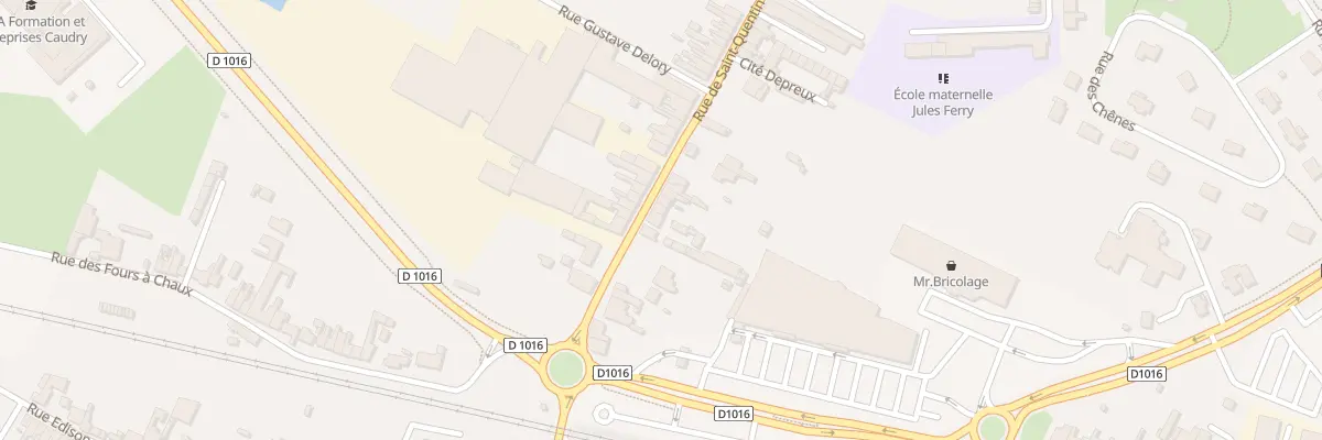 Plan du 235 Rue de Saint-quentin à Caudry