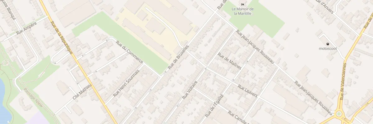 Plan du 60 Rue de Bruxelles à Caudry