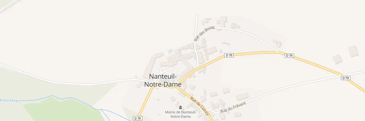Plan du 9 Rue de Fere à Nanteuil-Notre-Dame