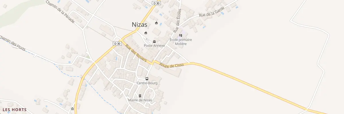 Plan du 7 Rte de Cisso à Nizas