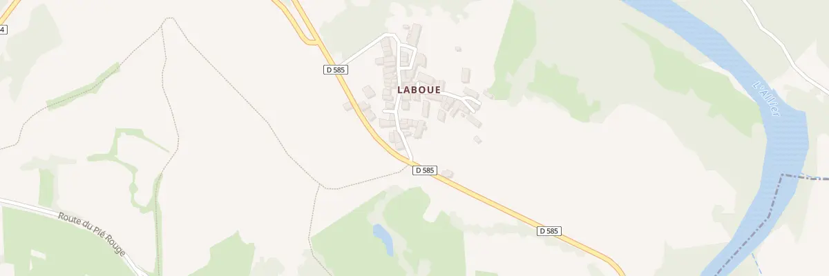 Plan du 5074 Laboue à Blassac