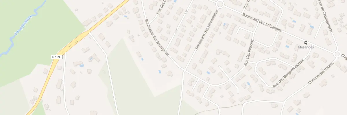 Plan du 6 Bd des Rossignols à Bellerive-sur-Allier