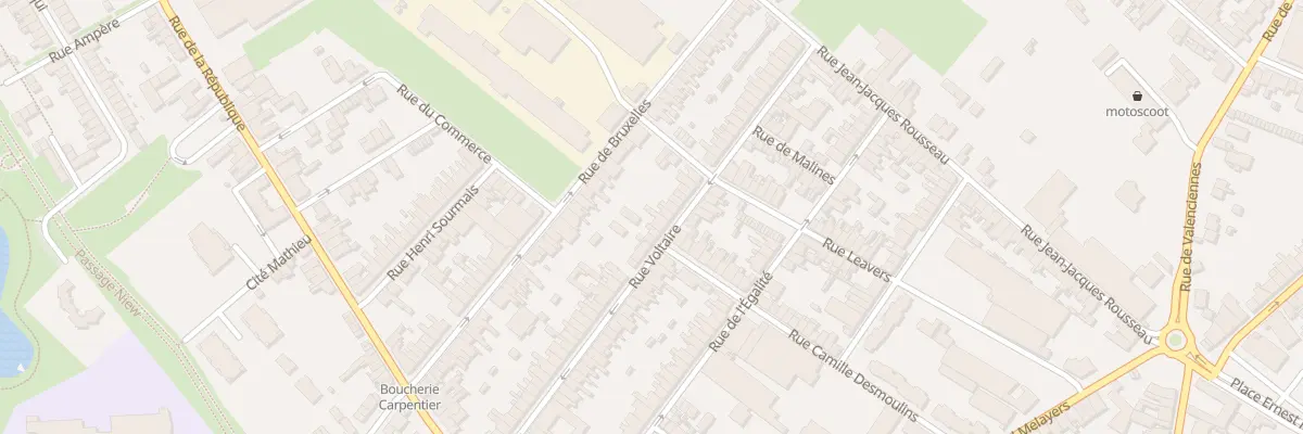 Plan du 49 Rue Voltaire à Caudry