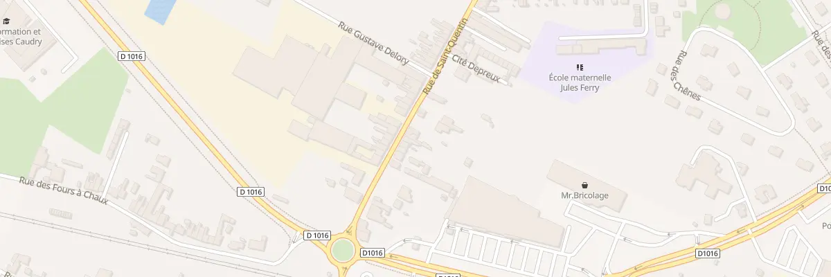 Plan du 227 Rue de Saint-quentin à Caudry