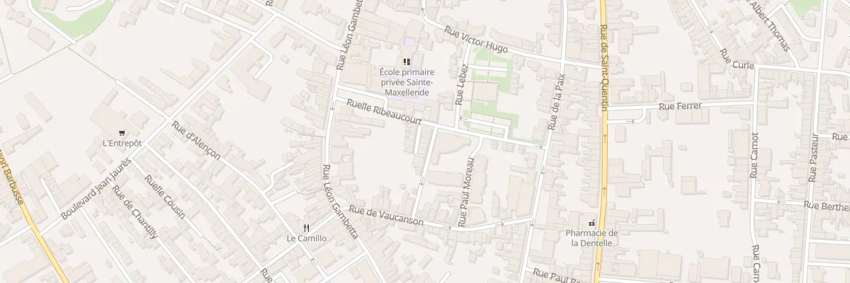 Plan du 157 Rue Vaucanson à Caudry