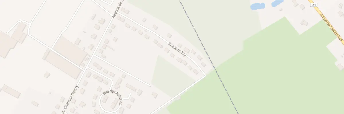 Plan du 20 Rue Jean Zay à Nogentel