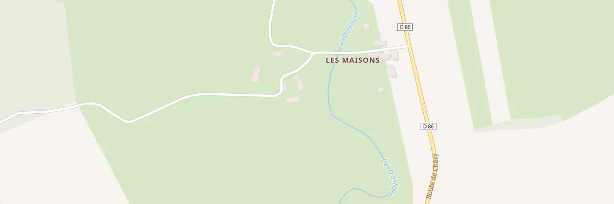 Plan du 13 Les Maisons à Essises