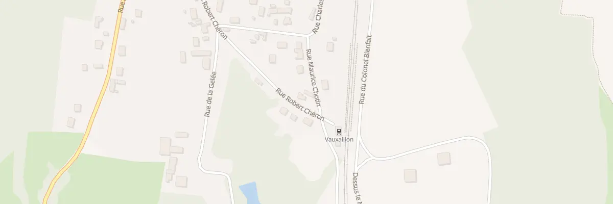 Plan du 320 Rue Robert Chéron à Vauxaillon