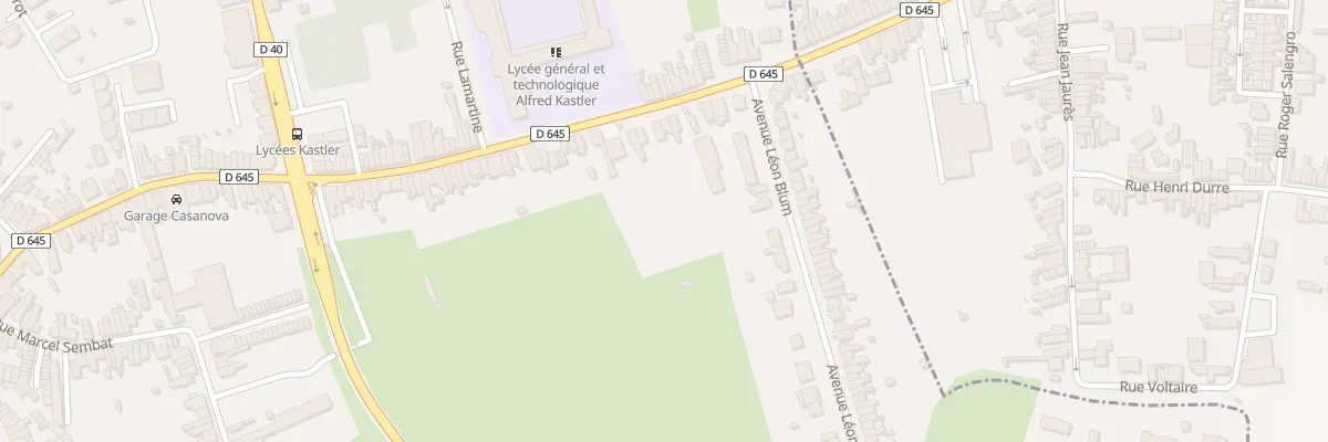 Plan du 162B Rue Paul Elie Casanova à Denain