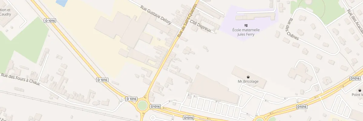Plan du 227B Rue de Saint-quentin à Caudry