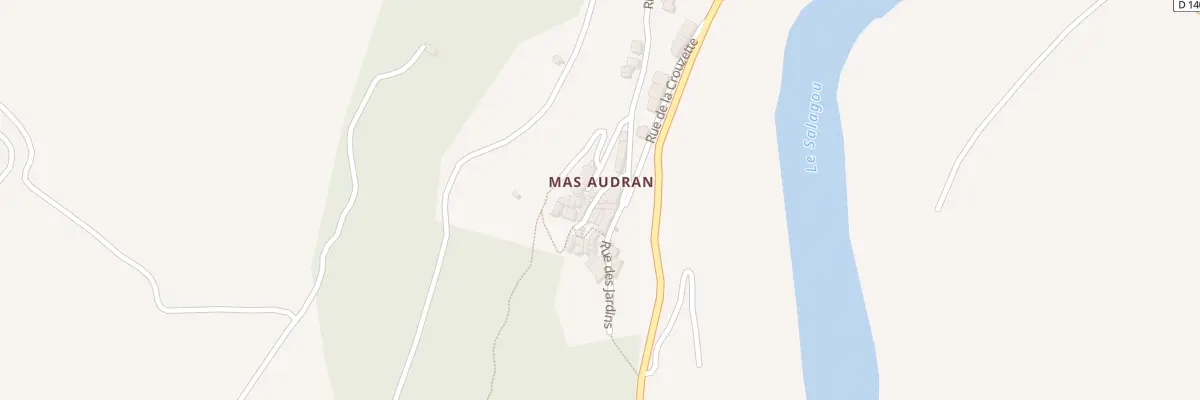Plan du 5319F Mas Audran à Lacoste