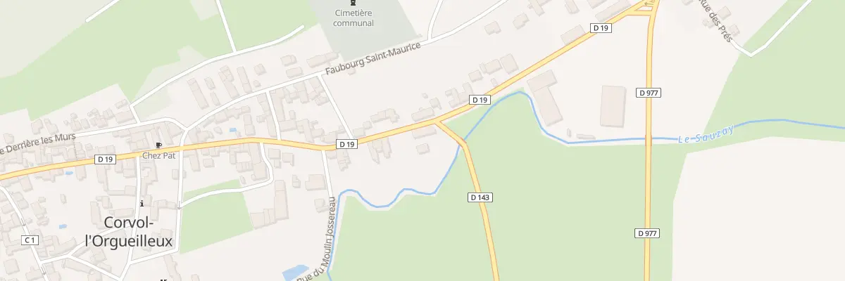 Plan du 1 Gr Grande Rue à Corvol-l’Orgueilleux