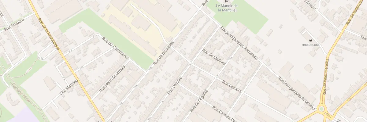 Plan du 25 Rue Leavers à Caudry