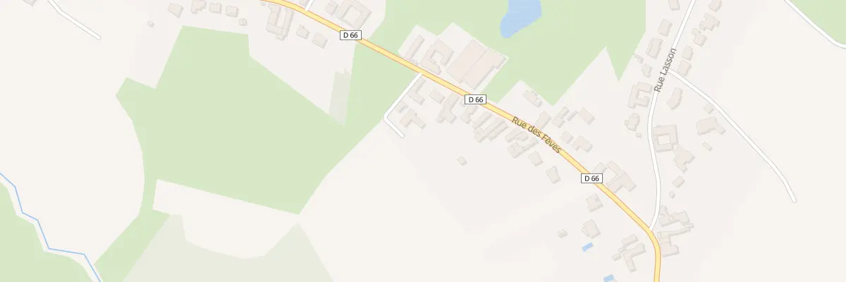 Plan du 2935 Rue des Fèves à Lecelles