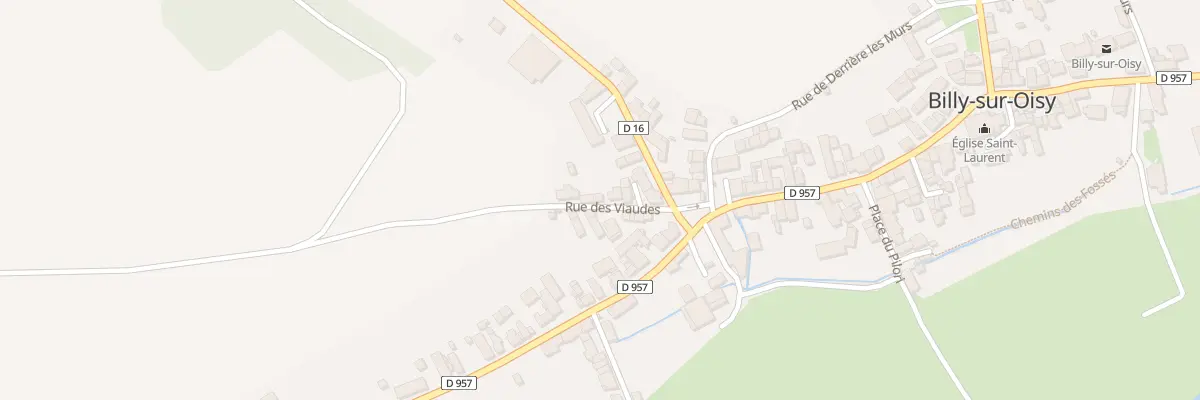 Plan du 9 Rue des Viaudes à Billy-sur-Oisy