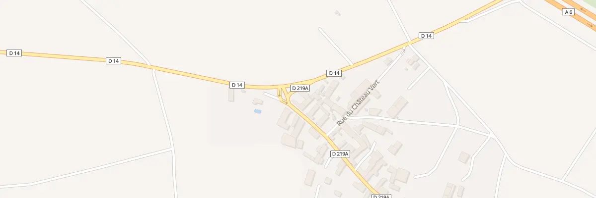 Plan du 2 Rte de Guerchy Laduz à Valravillon