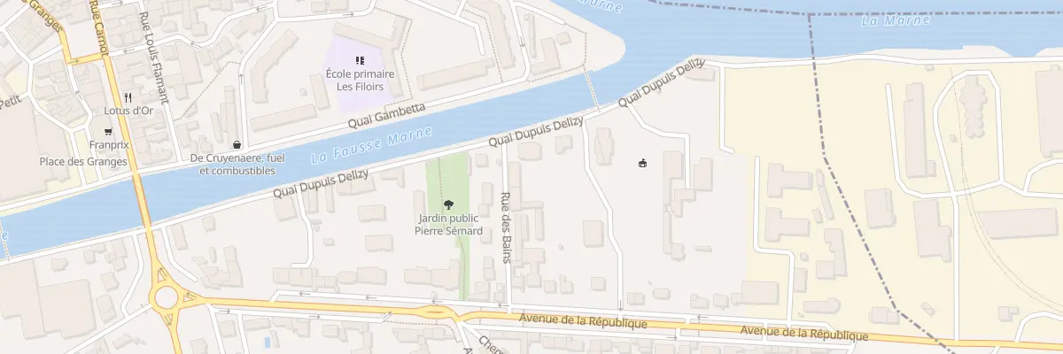 Plan du 14 Quai Dupuis Delizy à Château-Thierry