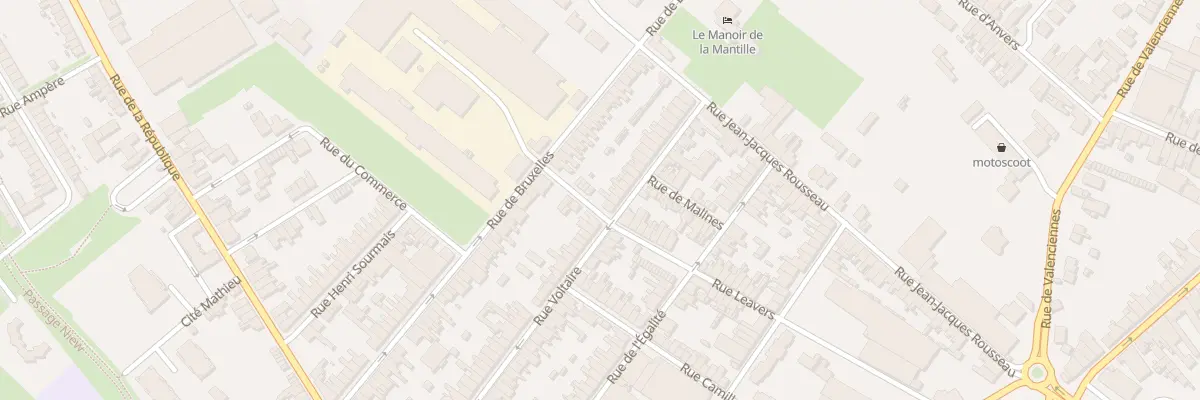 Plan du 38 Rue Leavers à Caudry