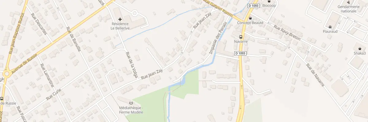 Plan du 24 Rue Jean Zay à Bellerive-sur-Allier