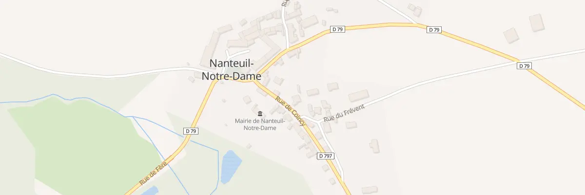Plan du 1 Rue du Frévent à Nanteuil-Notre-Dame