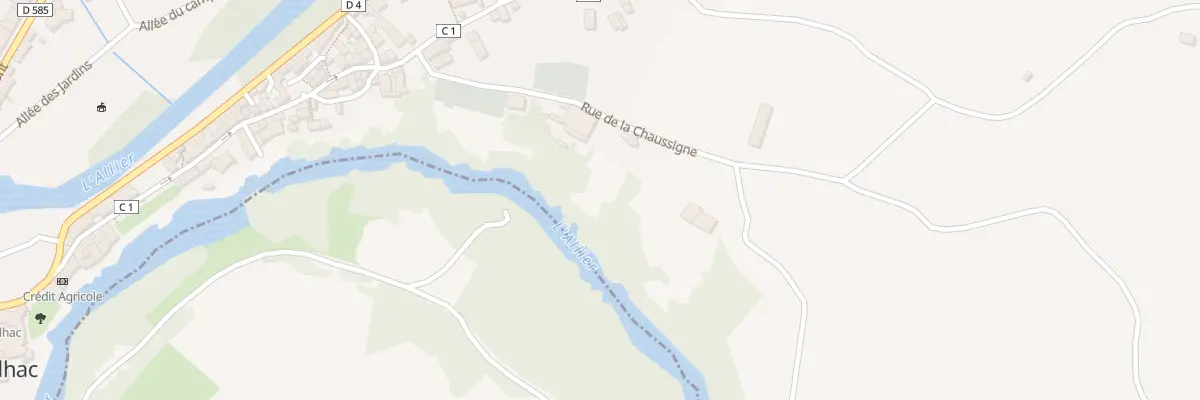 Plan du 5047 La Chaussigne à Lavoûte-Chilhac